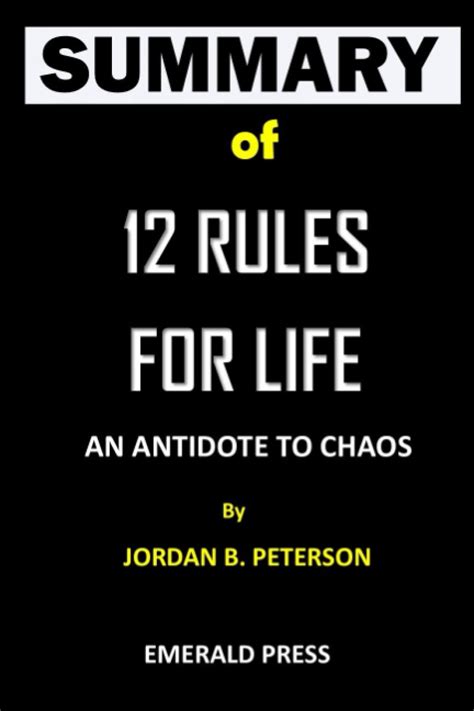 12 rules for life review. Things To Know About 12 rules for life review. 